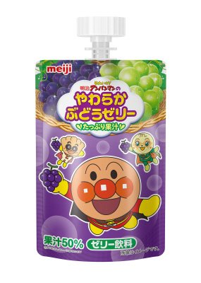 明治それいけ！アンパンマンのやわらかぶどうゼリー