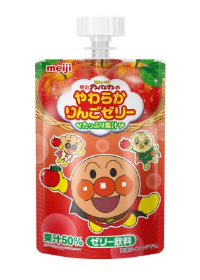 明治それいけ！アンパンマンのやわらかりんごゼリー
