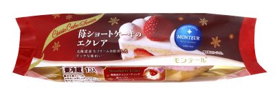 苺ショートケーキのエクレア４コ入（苺ショートケーキのエクレア）