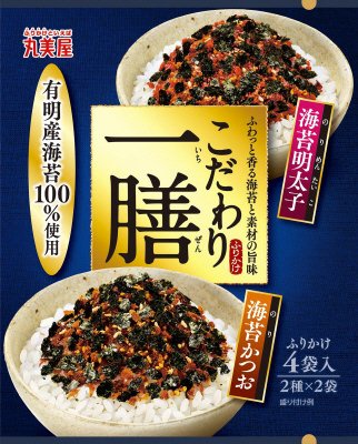 こだわり一膳　海苔かつお＆海苔明太子