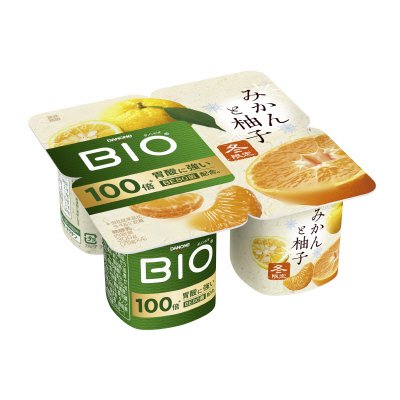 冬限定ダノンビオ　みかんと柚子