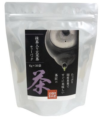 抹茶入り玄米茶ティーバッグ