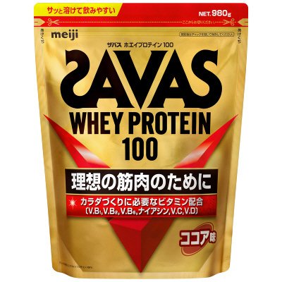 ザバス ホエイプロテイン１００　ココア味　９８０ｇ
