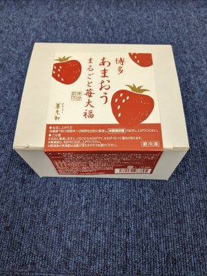 博多あまおう　まるごと苺大福