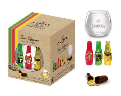 The CHOYA Extra チョコレート ３Ｐ オリジナルグラス