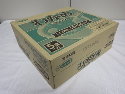 （袋）わかめラーメン　ごま・しょうゆ　５食パック