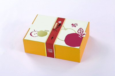 姫千寿せんべい　キャラメル林檎