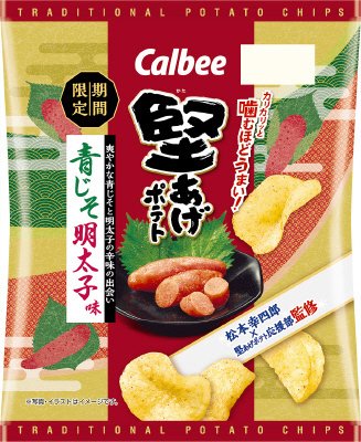 堅あげポテト青じそ明太子味