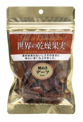 世界の乾燥果実種抜きデーツ