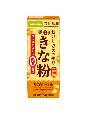 おいしさスッキリきな粉豆乳飲料