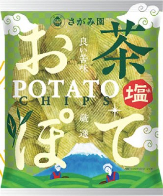 お茶ポテトチップス