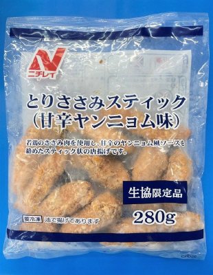 とりささみスティック（甘辛ヤンニョム味）