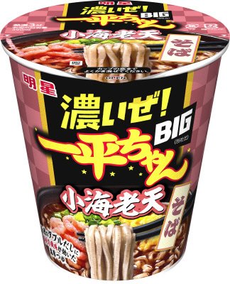 濃いぜ！一平ちゃんBIG　小海老天そば　ケース