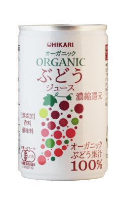 オーガニックぶどうジュース（6缶）