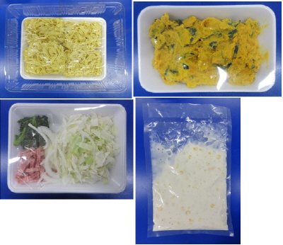 菜の花とベーコンのクリームスープパスタ　３人前