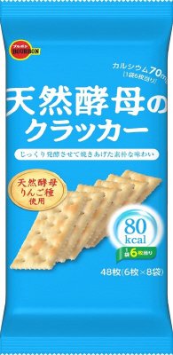 天然酵母のクラッカー