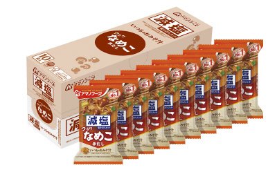 減塩いつものおみそ汁　なめこ　赤だし