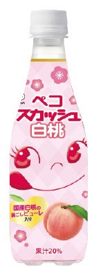 不二家ペコスカッシュ白桃