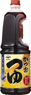 ヤマサかつおつゆ3倍濃縮 1.8Lハンディボトル