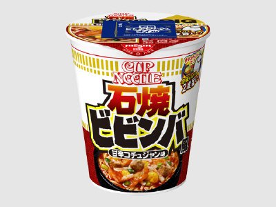カップヌードル　石焼ビビンバ風　甘辛コチュジャン味　ビッグ