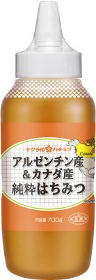 アルゼンチン産＆カナダ産　純粋はちみつ
