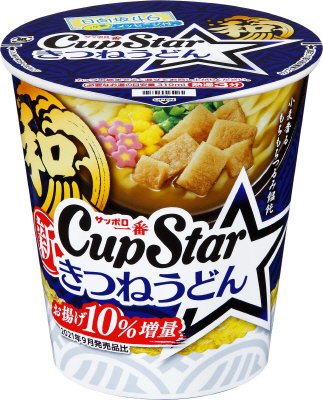サッポロ一番　カップスター　きつねうどん