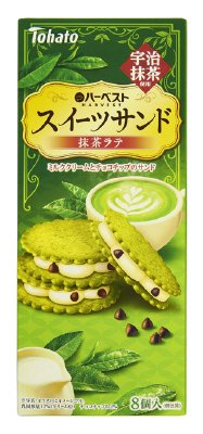 ハーベストスイーツサンド　抹茶ラテ