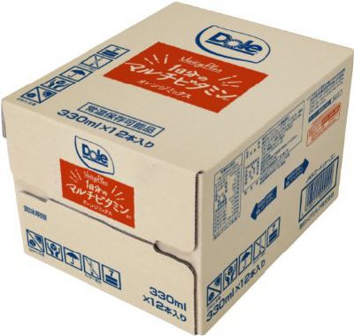 Dole Juicy Plus １日分のマルチビタミン（ケース）