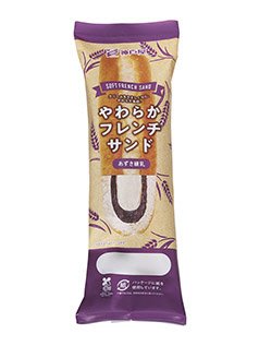 やわらかフレンチサンドあずき練乳