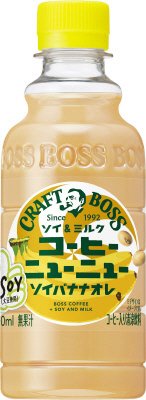 サントリーコーヒー　クラフトボス　コーヒーニューニュー　ソイバナナオレ　３００ｍｌペット