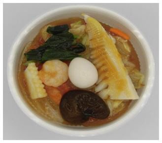 魚介の旨味広がるミニ中華丼