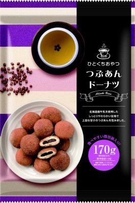 ひとくちおやつ　つぶあんドーナツ