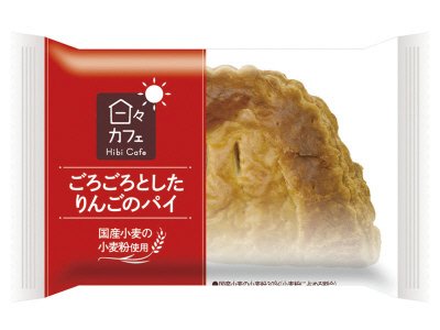 ごろごろとしたりんごのパイ