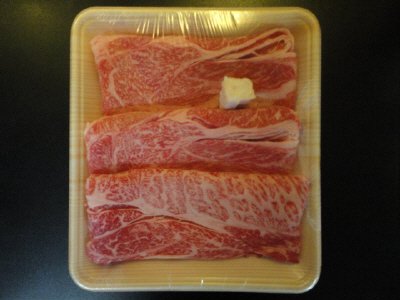 黒毛和牛すき焼用（肩ロース）
