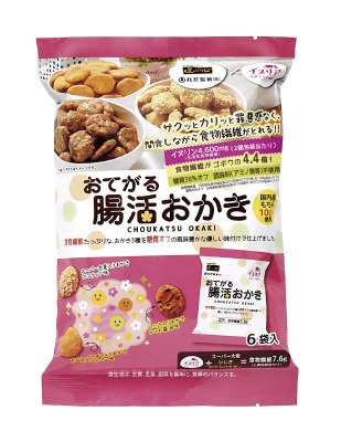 ９０ｇおてがる腸活おかき