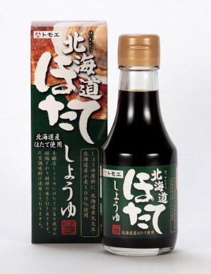 トモエ北海道ほたてしょうゆ150ml瓶