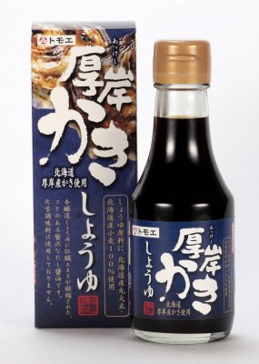トモエ厚岸かきしょうゆ150ml瓶