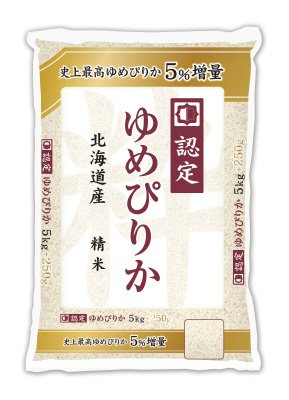 増量 北海道産ゆめぴりか