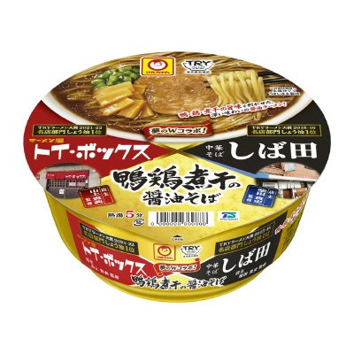 トイ・ボックス×しば田　鴨鶏煮干の醤油そば