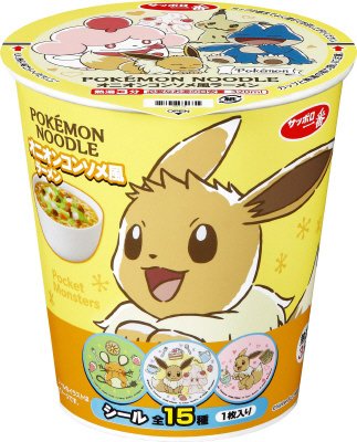 サッポロ一番　タテ型ポケモンヌードル　オニオンコンソメ風ラーメン
