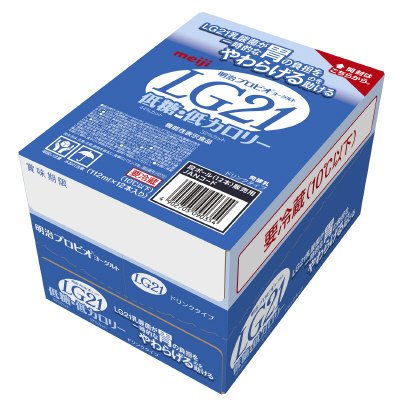 明治プロビオヨーグルトＬＧ２１ドリンクタイプ低糖・低カロリーケース