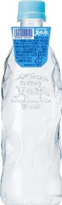サントリー天然水５５０ｍｌペット　氷雪ピュアボトル　シール付（手売用）