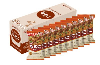 いつものおみそ汁　なめこ　赤だし