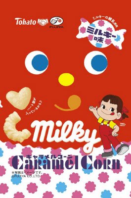 キャラメルコーンミルキー味
