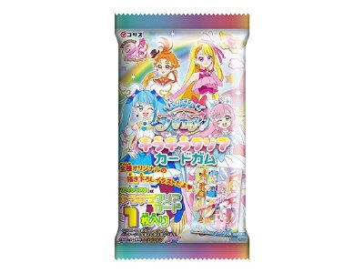 ひろがるスカイ！プリキュア　キラキラクリアカードガム