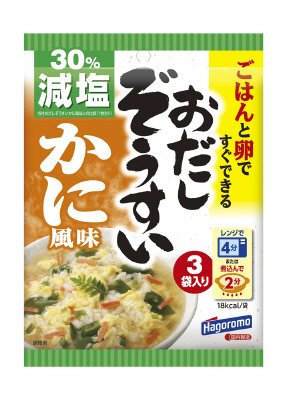 減塩おだしぞうすい　かに風味