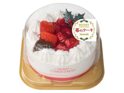 クリスマス　苺のケーキ（パック）４号