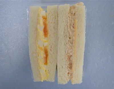 たまご＆ツナチーズサンド