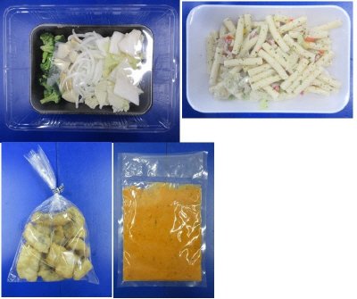 タラフリッターと白菜のトマトクリーム煮　３人前