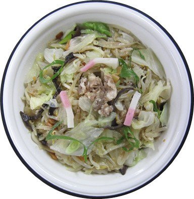 国産炒め野菜のちゃんぽん